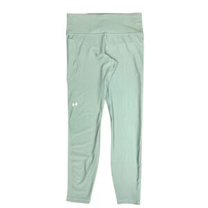 Silica Green - Under Armour Women's Heatgear High Rise No Slip Waist Moisture Wi